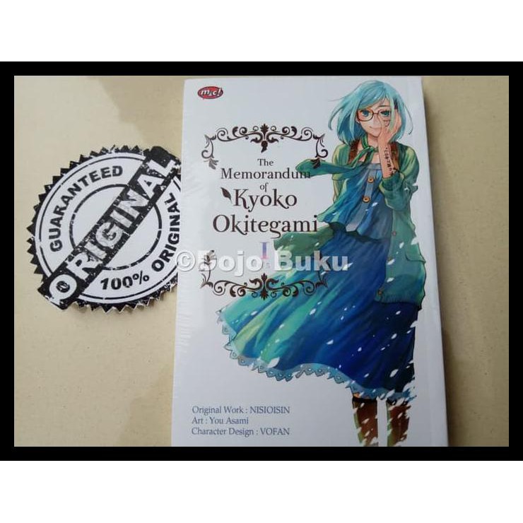 Komik Seri: The Memorandum Of Kyoko Okitegami By Nisioisin/ You Asami