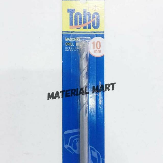 Matabor Beton TOHO 10mm PREMIUM | Masonry Drill Mata Bor 10 mm (ORI) | Material Mart