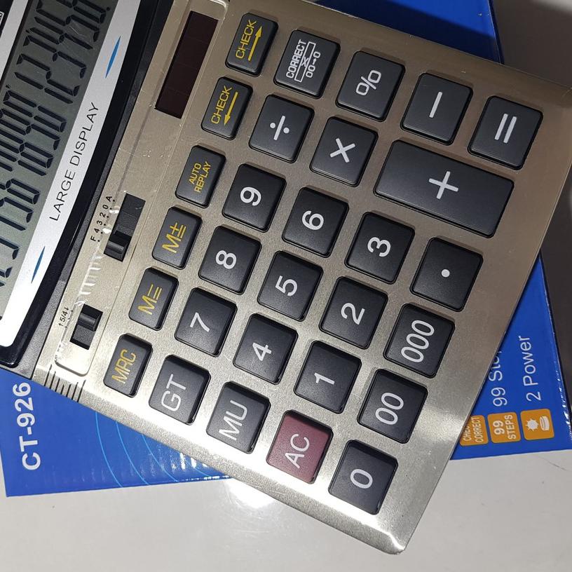 

➧ Kalkulator Citizen BESAR CT 926 16 Digit - Kalkulator Dagang Warung Besar / Kalkulator MURAH GROSI