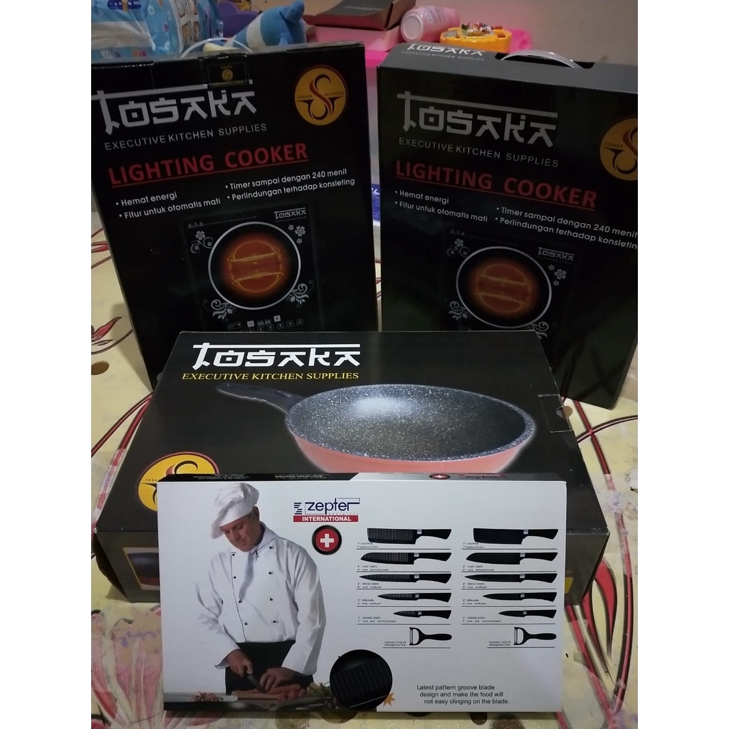 Tosaka Lighting Cooker - Kompor Listrik bisa untuk ditanam di kitchen set