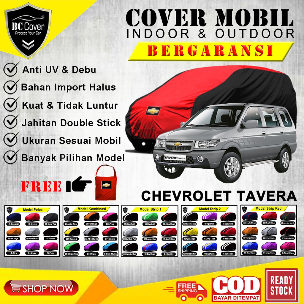 Cover Mobil Chevrolet Tavera, Sarung Mobil Chevrolet Tavera, Tutup Pelindung Jas Mantol Kerudung Selimut Penutup Mantel Chevrolet Tavera Outdoor