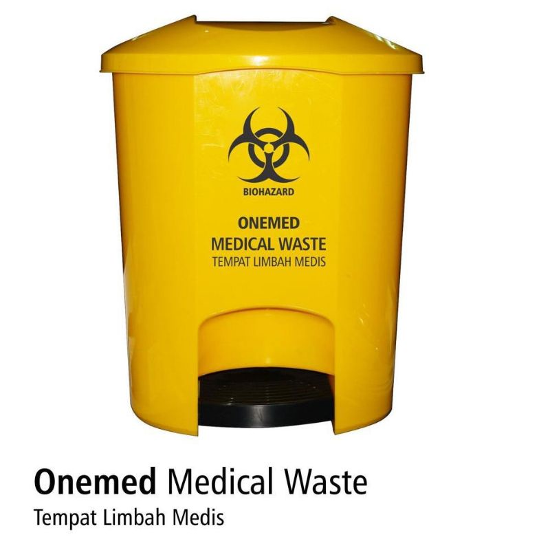New Tempat Sampah Limbah Medis | Tempat Sampah Medis 36L Onemed