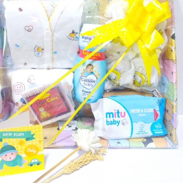 Baby Hampers perlengkapan bayi baru lahir / Set kado Bayi Baru Lahir 10 in 1 빠