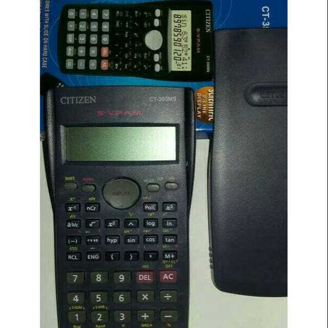 

Calculator / Kalkulator Scientific CITIZEN CT 350 MS Pelajar