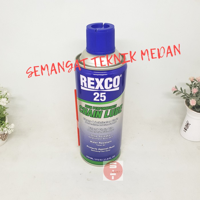 REXCO25 CHAIN LUBE PELUMAS RANTAI SEPEDA MOTOR SPRAY REXCO25 REXCO 25