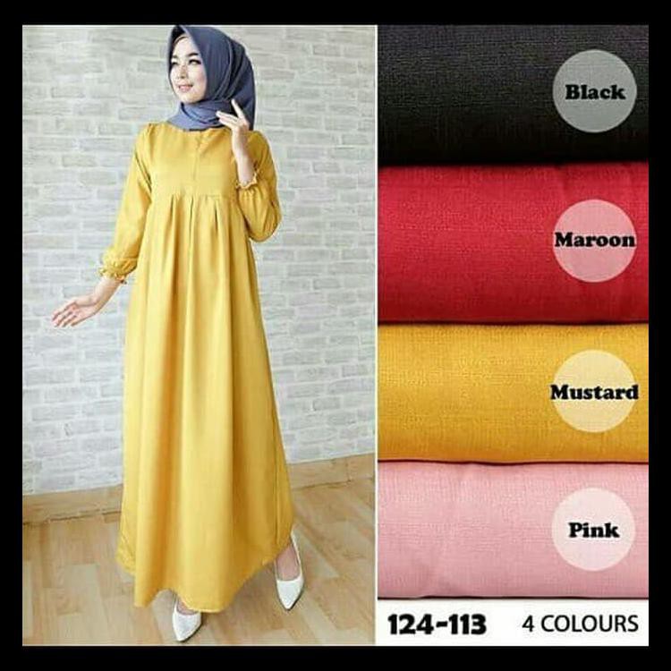 100% BERKUALITAS BAJU GAMIS SYARI - ATASAN WANITA MUSLIM TAMARA - DRESS PESTA MURAH 100% TERJAMIN
