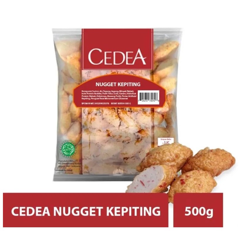 

Cedea Ikan Olahan Nugget Rasa Kepiting