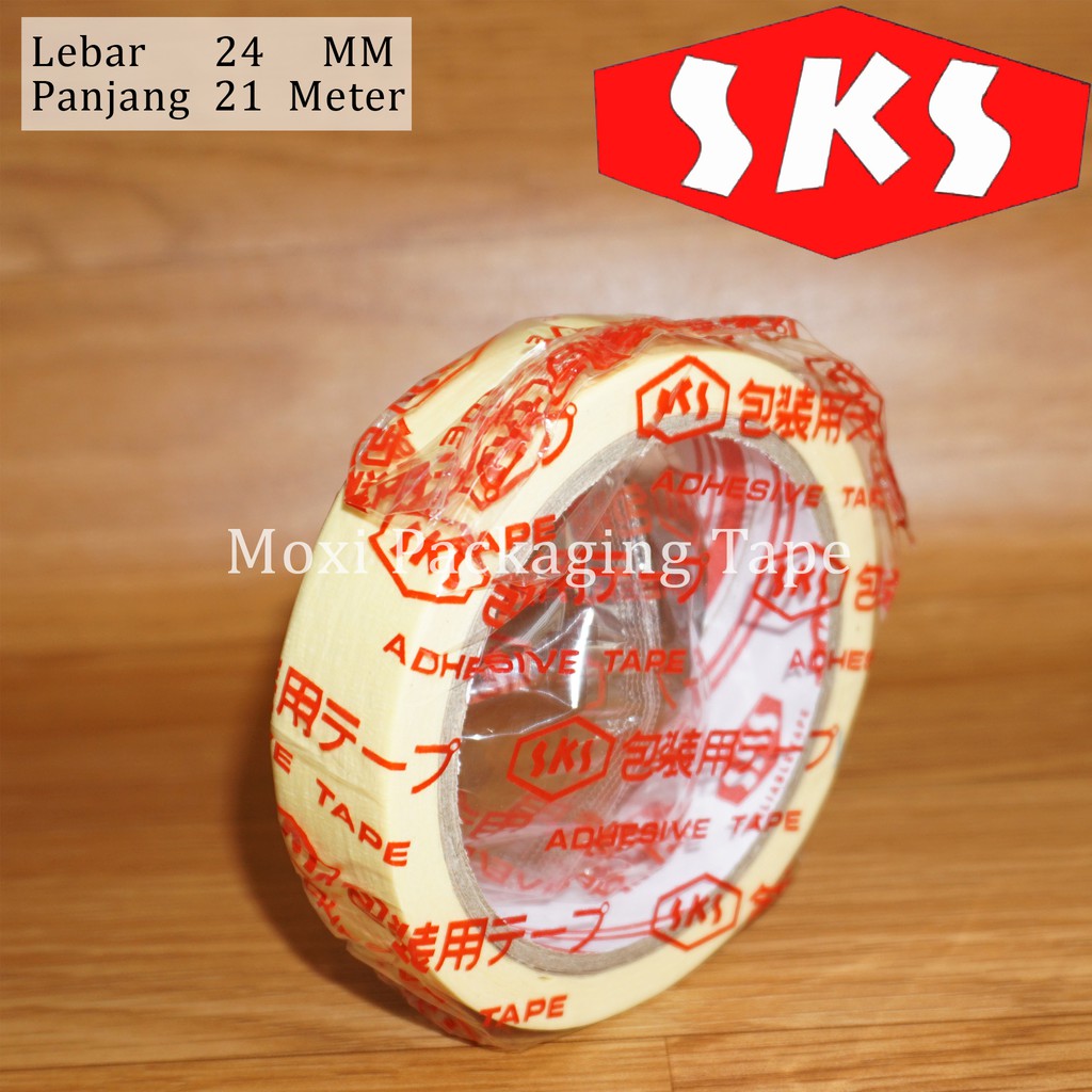 Jual Masking Tape Lakban Kertas SKS 1 inch Lebih Bagus dari Daimaru