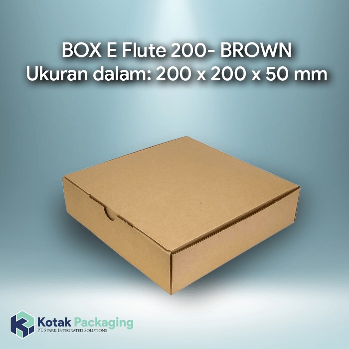 

Kardus Karton Box, 20x20x5 cm, Dus Makanan, Pizza, Kue, Roti, Barang