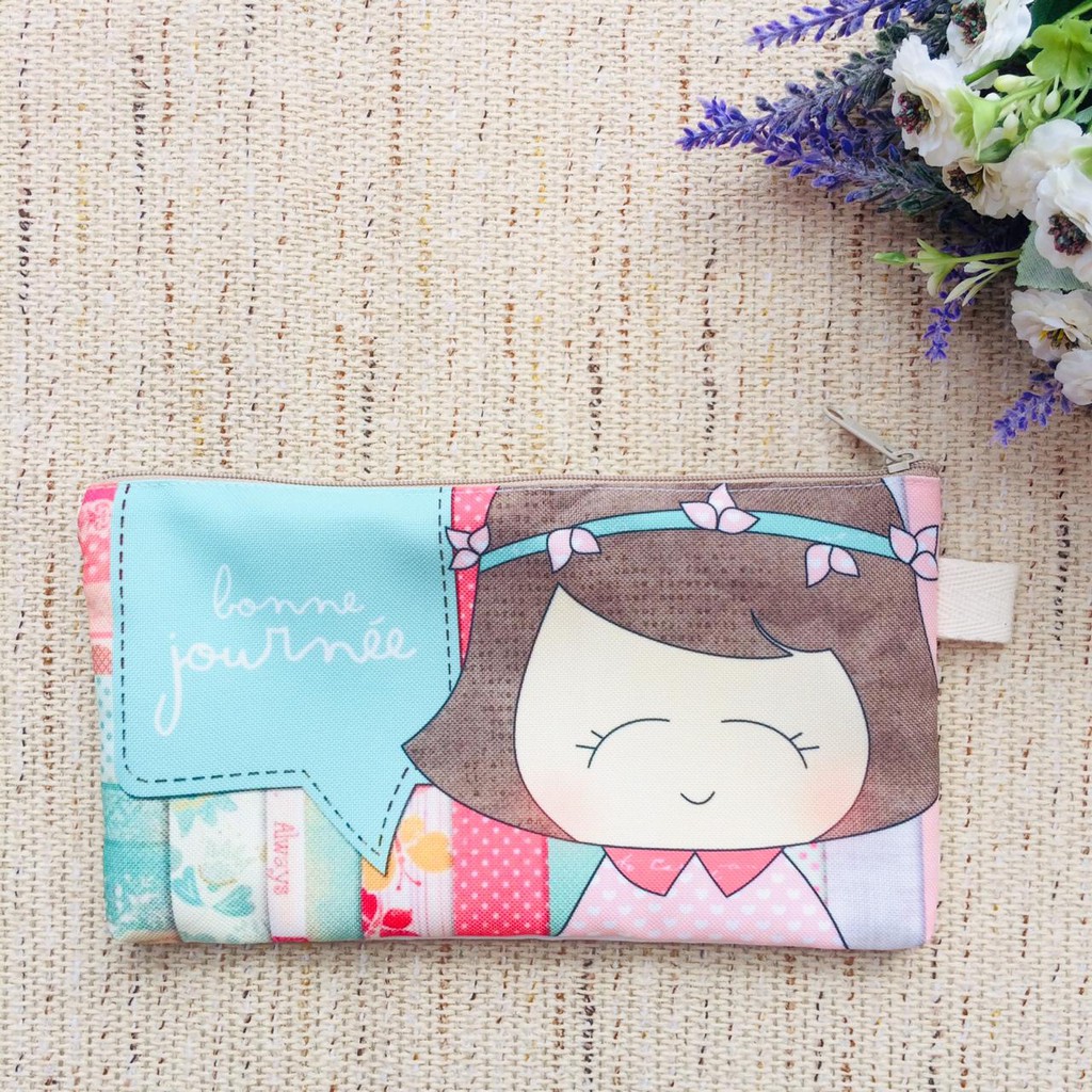 

Tempat Pensil - Limited Pencil Case Handmade ORIGINAL CHARACTER Printing Grace