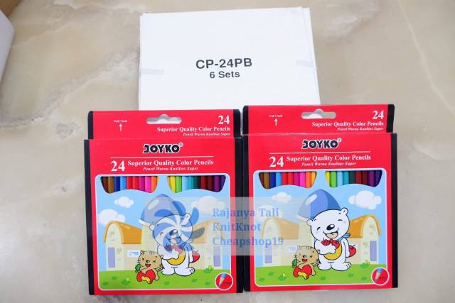 Pensil Warna Joyko CP-24PB 24 warna CP24PB-2