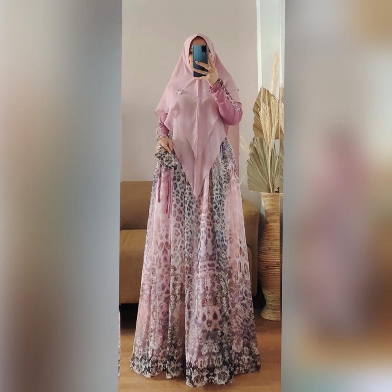 LEO PARD DRESS BY BILQIS ZAFIRA