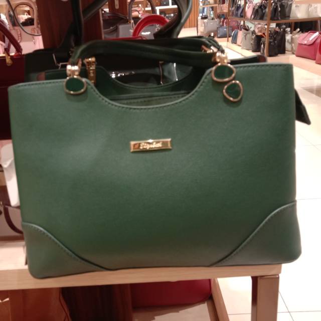 Tas wanita Elizabeth, ready warna hijau seperti di gambar, mewah + langka warnanya,