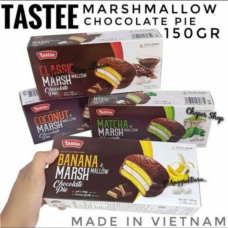 

Tastee Marshmallow Chocolate Pie 150gr