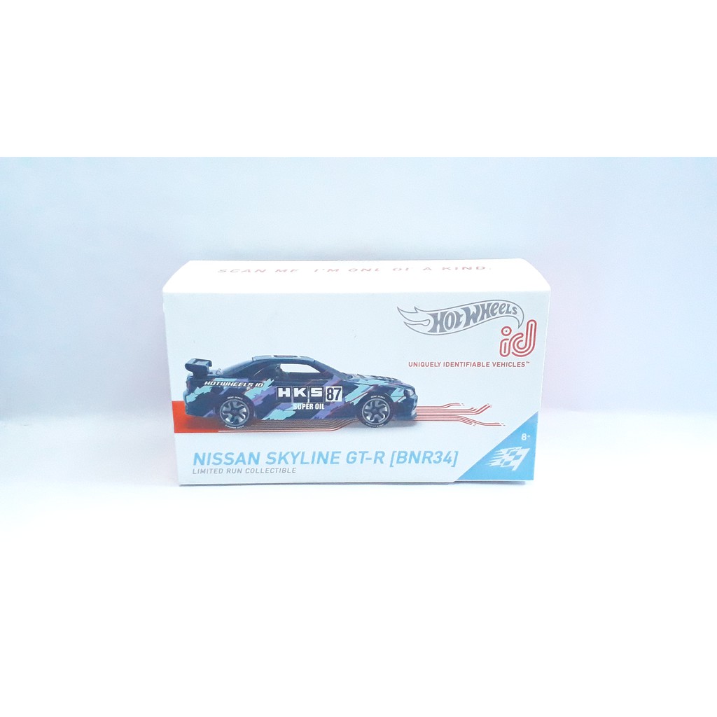 Hotwheels hot HW id Nissan Skyline GT - R34