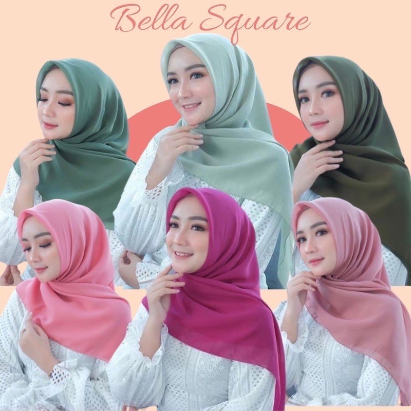 BELLA HIJAB - JILBAB BELLA SQUARE - BELLA KERUDUNG SEGI EMPAT