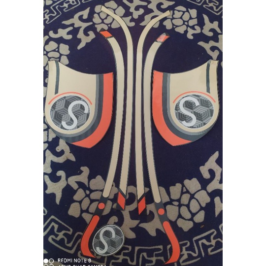 striping Motor Honda Scoopy fashion 2021 blue list body