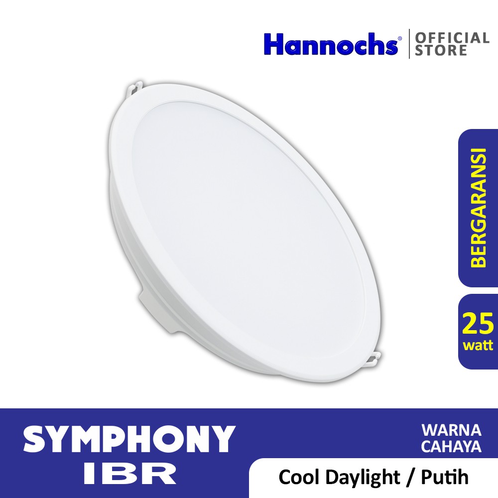 Hannochs Downlight LED Symphony 25 watt IBR CDL - Putih