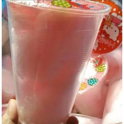 TERLARIS Cotton Candy Arum Manis Permen Kapas Gulali Cup