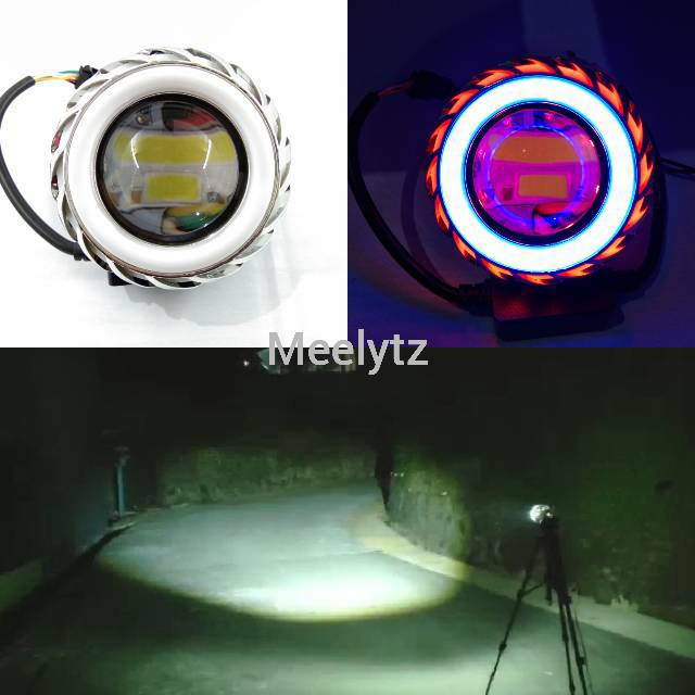 Lampu utama GEN 2 MYTH projie hi low jauh dekat high low ae running proji LED hilo RBR