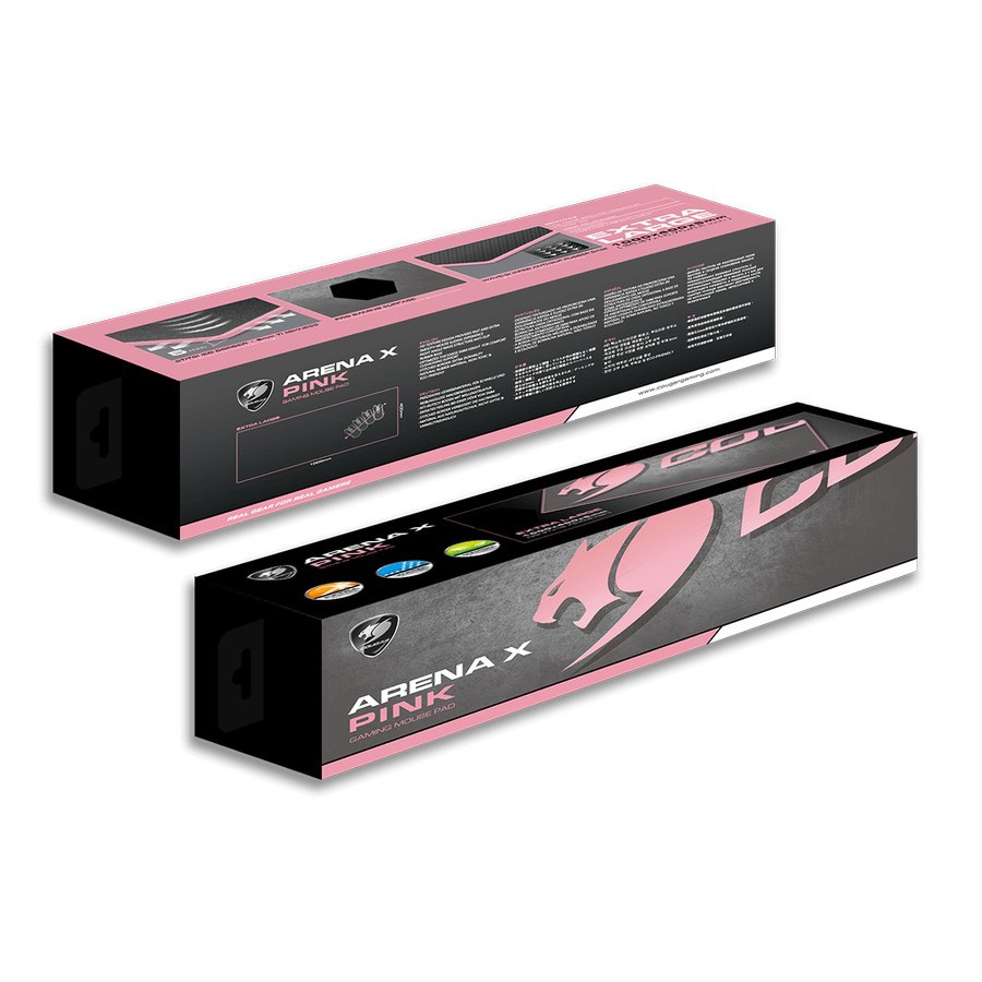 Mousepad Cougar Arena X PINK | Extended 100x40x0.5cm Mouse Pad Gaming