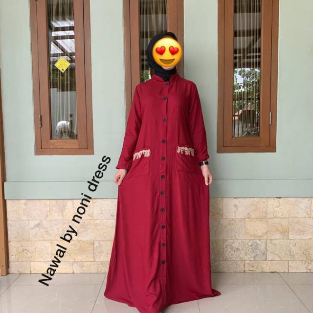 Dress maxi nawal by noni dress