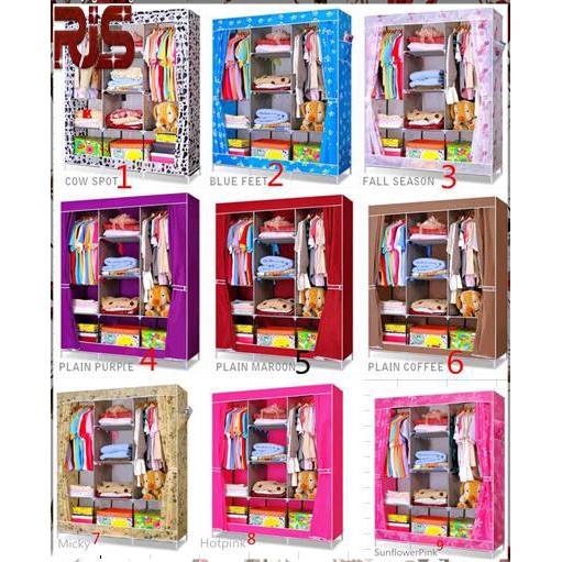 lemari pakaian jumbo lemari baju portable