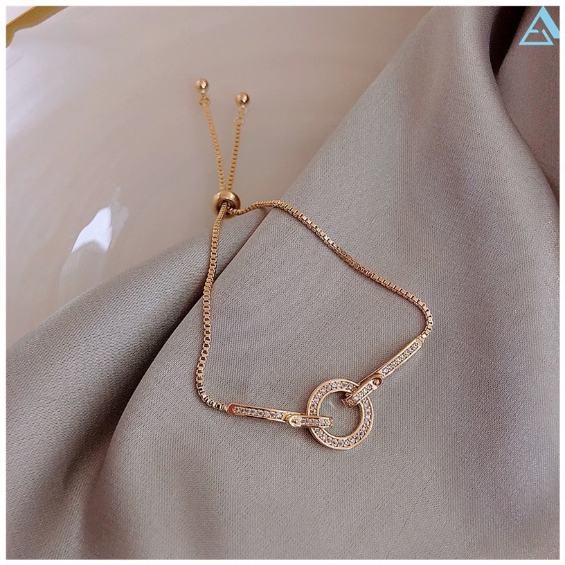 Gelang zircon Gaya Korea Untuk fashion-SL007