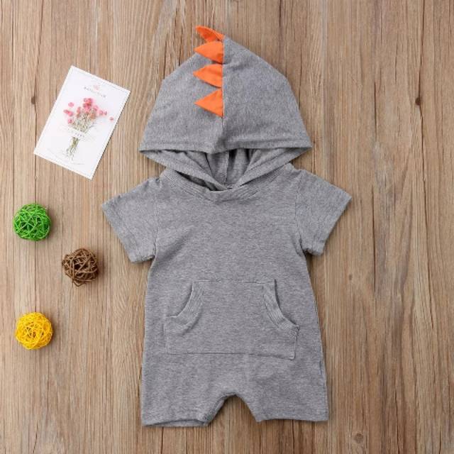 orange baby hoodie