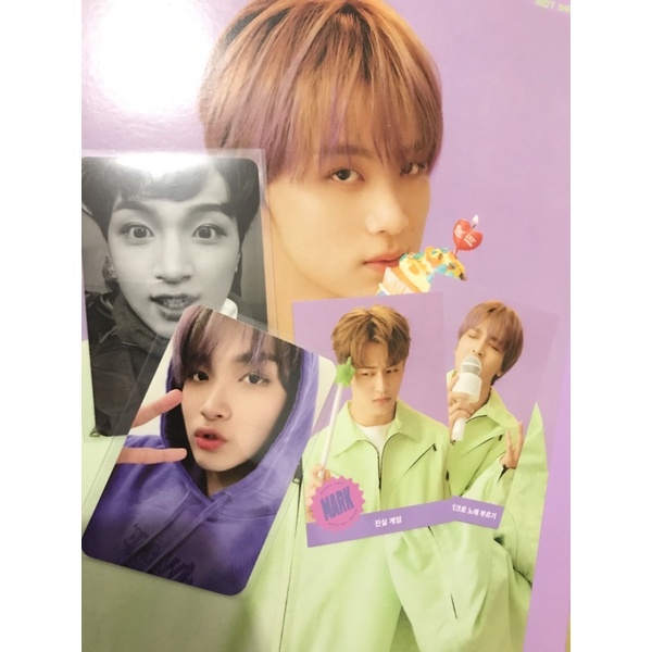 WTS pc haechan hoodie ungu + haechan mfal