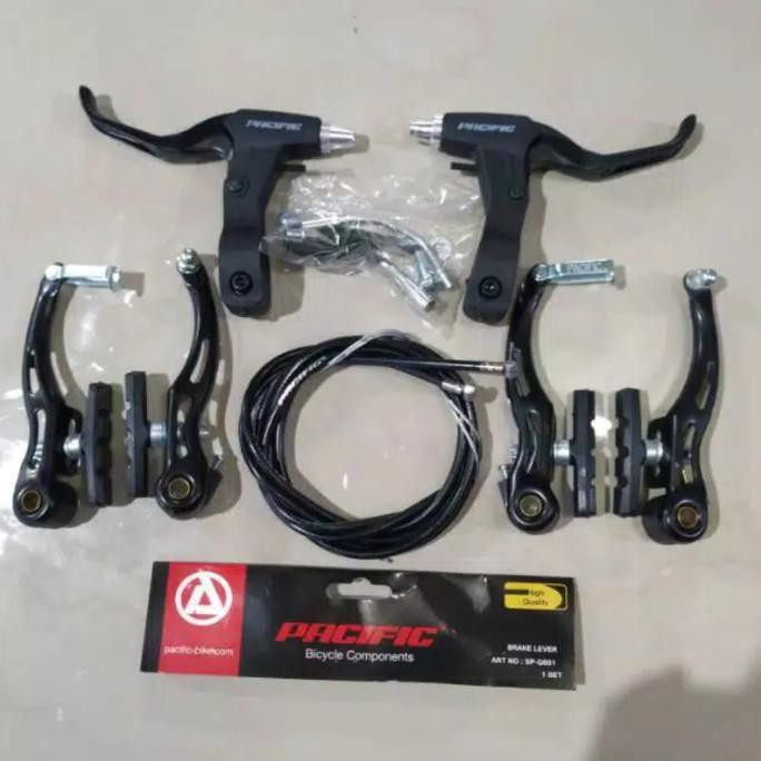 Rem V Brake Sepeda Anak Bmx Mtb Pacific Setengah Alloy