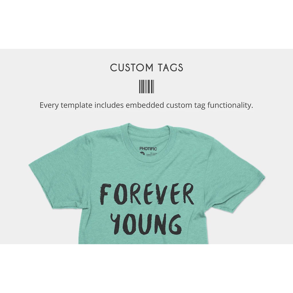 T-Shirt Unisex Mockups Set - Photoshop