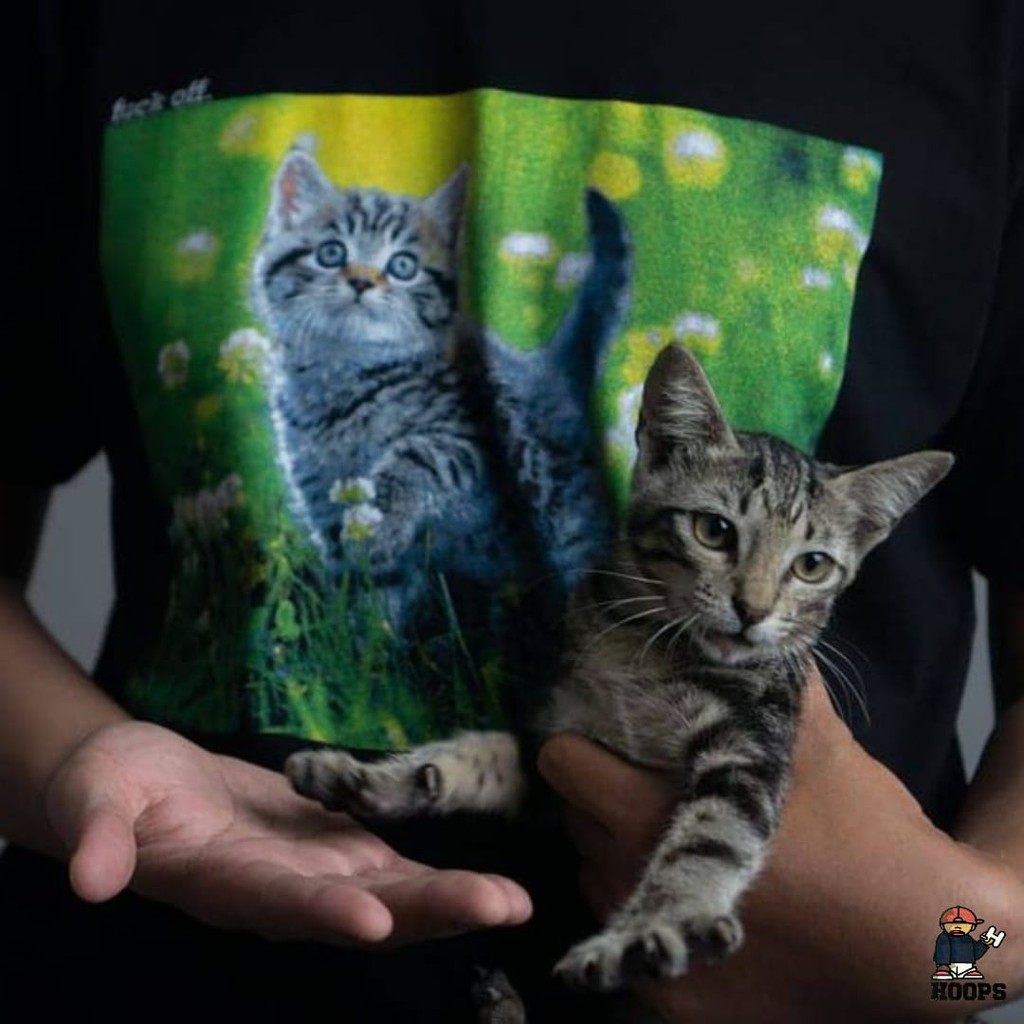 LAWLESS"KITTEN #1-BL" KAOS/TSHIRT PRIA DAN WANITA