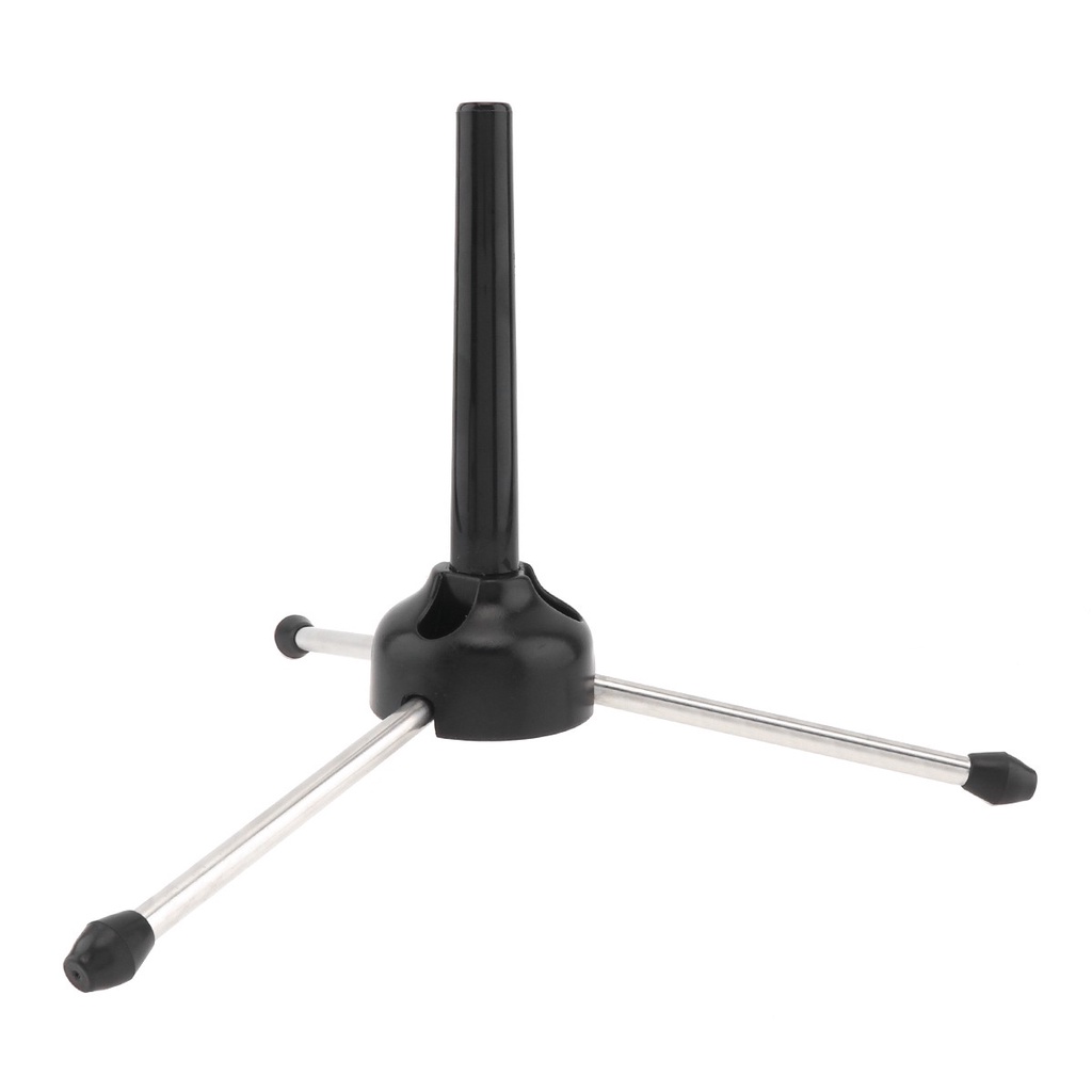 Tripod Stand Holder Lipat Portable Bahan Metal Untuk Instrumen Flute Klarinet