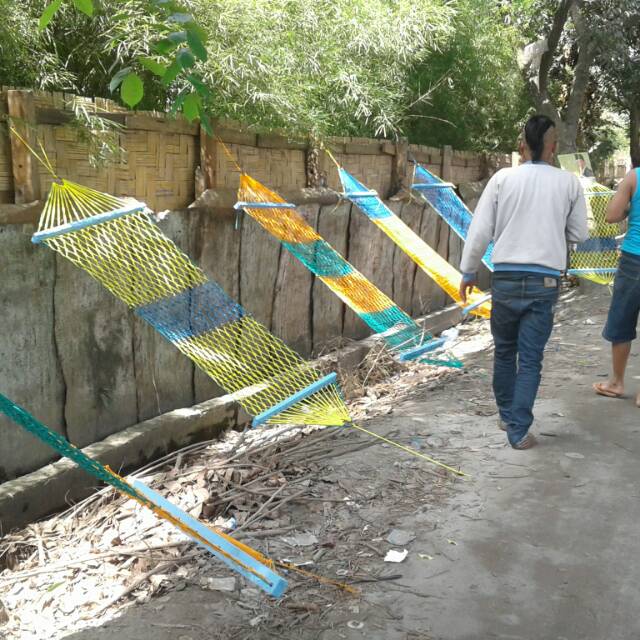 Hammock jaring ayunan tali  ayunan  pantai ayunan  santai 