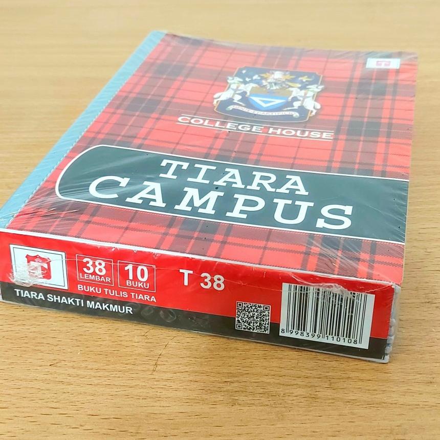 

(O7N1) Buku Tulis TIARA CAMPUS 38 Lembar 1 pack Dapat 10 BUKU //Paling@murah