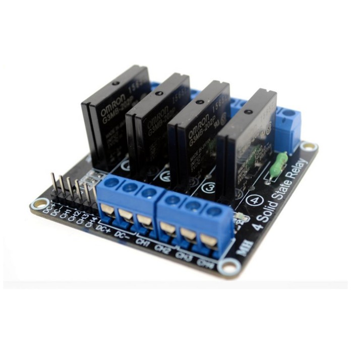 HQ 5V 4 Channel OMRON SSR High Level Solid State Relay Module For Arduino