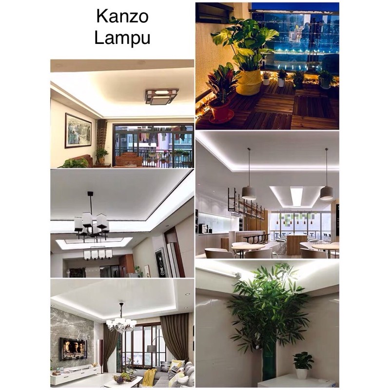 Led strip super terang 2835 120Led / meter waterproof 1-100meter / lampu selang gepeng