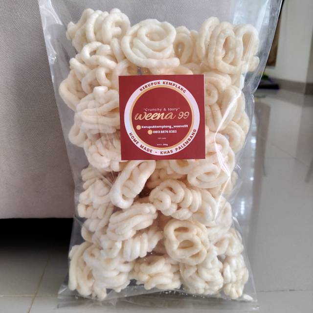 

Kerupuk ikan khas palembang 250 gram