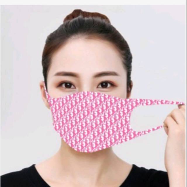 Masker scuba dior pink