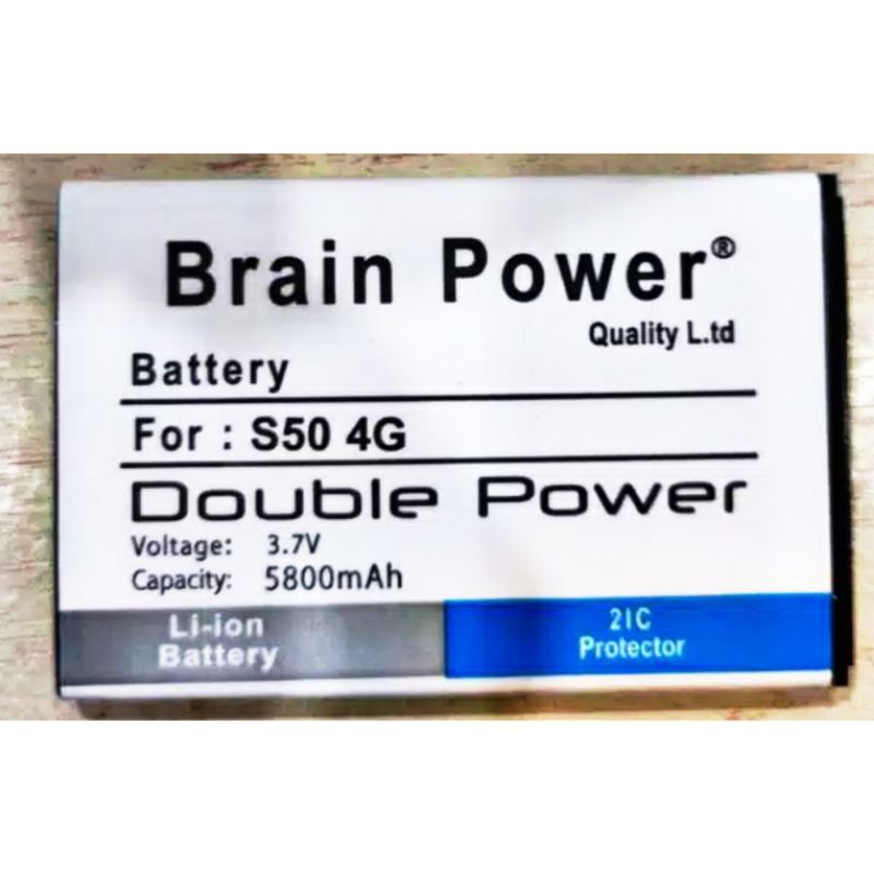 BATERAI BATTERY BATRE BATERE ADVAN S50 4G S504G BRAIN POWER DOUBLE POWER MURAH ORIGINAL