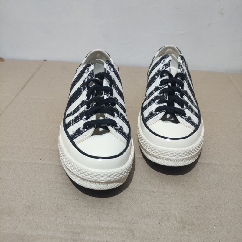 CONVERSE CHUCK 70S ALL STAR LOW ARCHIVAL ZEBRA ORIGINAL RESMI MAP