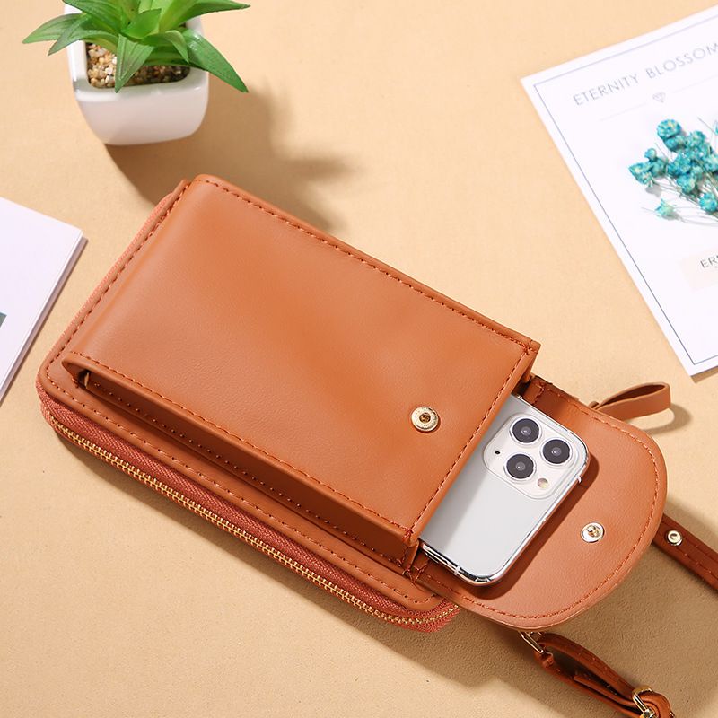 FT12 Tas Selempang samping Mini Wanita Trendy trendi Kulit multifungsi High quality leather dove Korean Hp Cewek