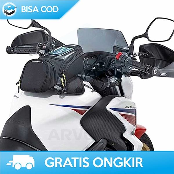 TAS HP SMARTPHONE DI MOTOR HOLDER WATERPROOF TAFFSPORT FUEL BAG A212