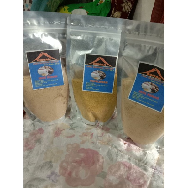 

Bubuk temulawak, jahe merah