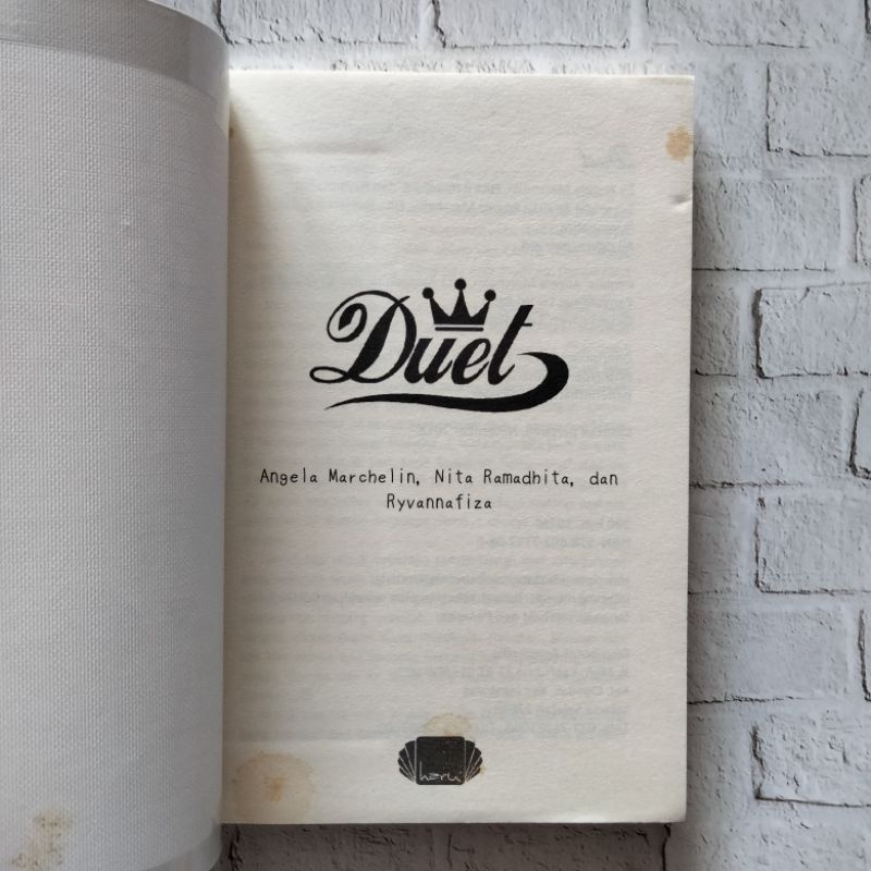 [preloved novel] duet by angela marchelin dkk