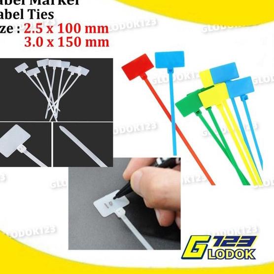 

Diskon R8JJP Kabel Tis Tie Ties Cable Label Maker Marker Name Tag Label Pengikat 99 Serba Murah