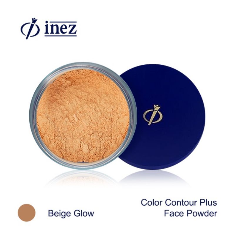 INEZ COLOR CONTOUR PLUS FACE POWDER/Bedak Tabur/100% ORIGINAL