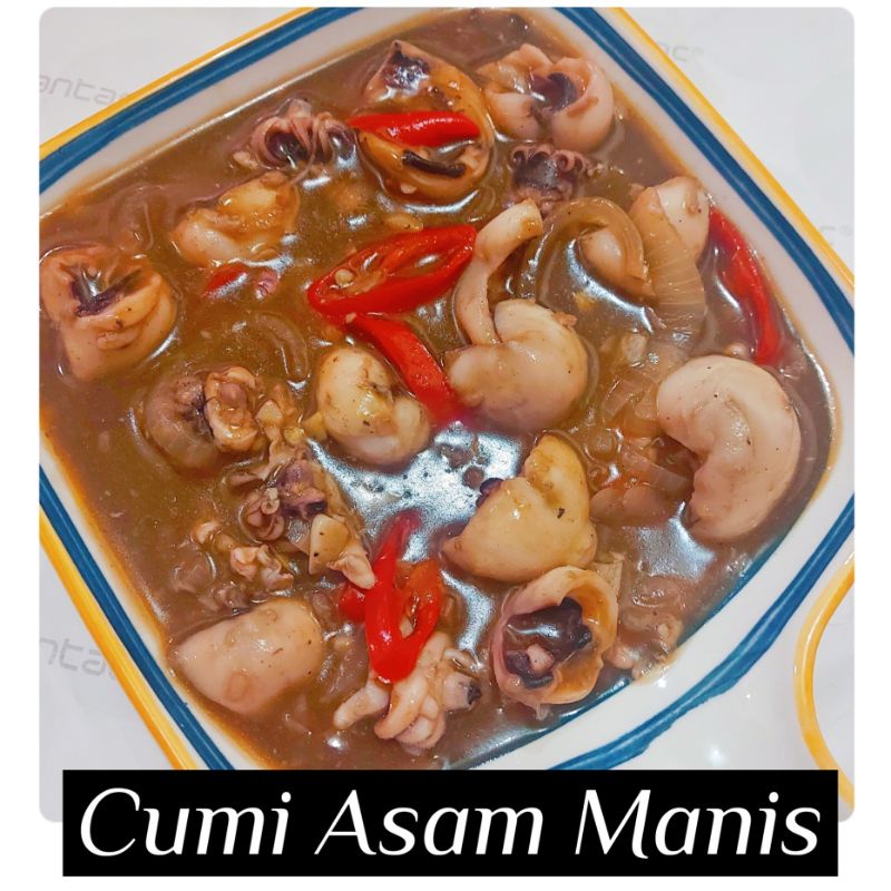 

cumi asam manis