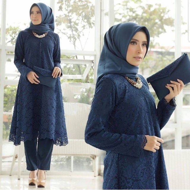 atasan KEBAYA BROKAT / KEBAYA tunik REAL PICK-KEBAYA BROKAT / Kebaya Modern / Kebaya Tunik Modern 20
